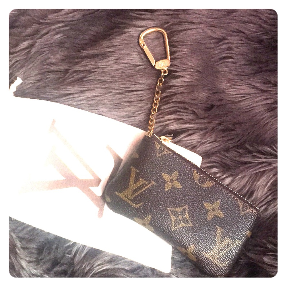 Louis Vuitton coin purse key chain